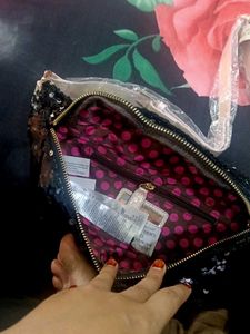 Sequined Waist Bag