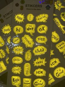 Glow-in-the-Dark Sticker Sheets
