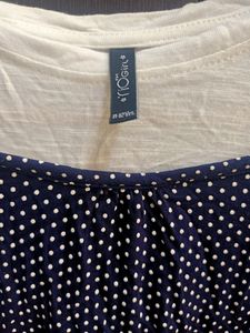 RIO GIRLS Polka-Dot Print Top