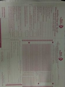Practice sheets for boards. Approx 200sheets