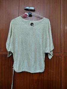 Sparkly Gold Tunic Top