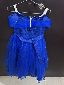 Blue Party Dress