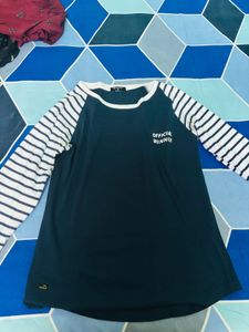 Casual Top with Stripes