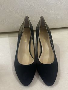 Black &amp; Gold Heels