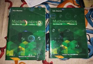 R D SHARMA Maths Class 12 2022-23 Book Volume 1-2