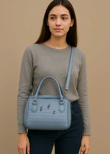 Floral Embroidered Handbag