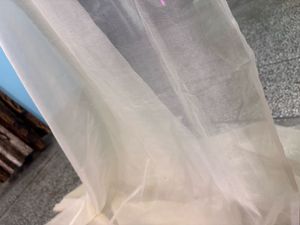 7m Elegant Soft Organza Dress Metarial Fabric Clo