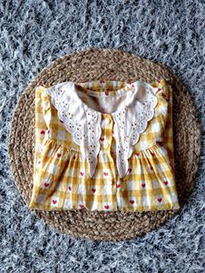 💛❤️Girls Cotton Summer Dress