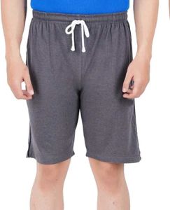 Gray Knit Lounge Shorts