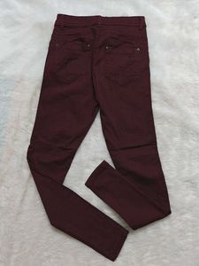 Maroon Trouser/Jeans