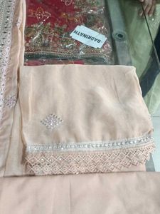 Elegant Peach Embroidered Salwar Kameez