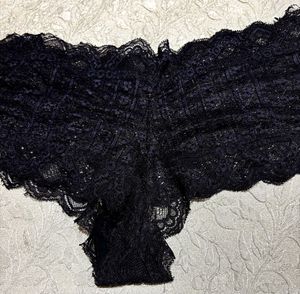 H&amp;M Beautiful Black Lace Briefs