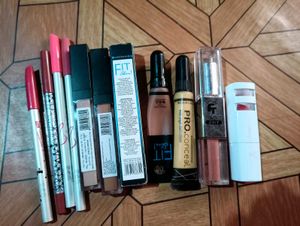 Mixed Concealer Lot &amp; lipliner , lipstick
