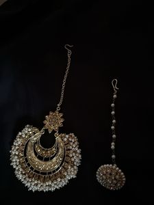 Jewellery  Maangtika set of 2