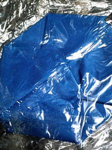Blue And Maroon Waterproof Makeup Pouch