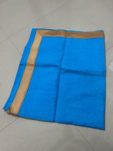 New Blue Saree