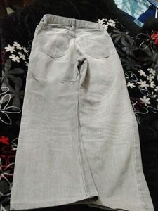 Gray Denim Jeans