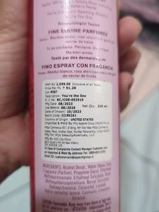 Bath &amp; Body Works - You Are The One Mist