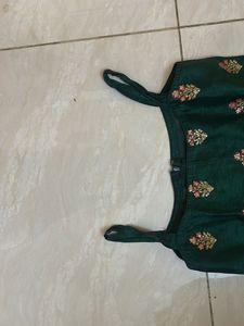 Green Traditional Kurta Hand stitched