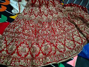 dabka  Embroidered Lehenga Choli