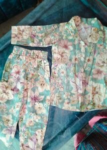 Pathani Kurta Type Shirt And Pant