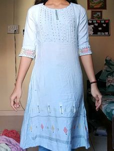 Blue Kurti