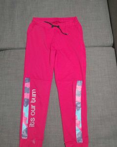 Cute Pink Girls' Sweatpants