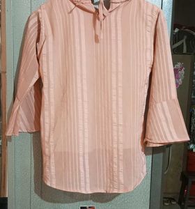 Elegant Pink Floral Top🌷