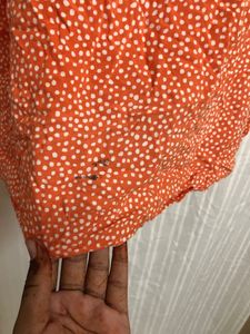 Bel &amp; Bo Orange Sleeveless Top