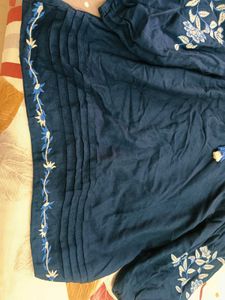 Blue Top With Tag