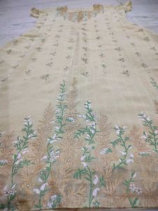 Light Yellow Embroidery Kurta Set