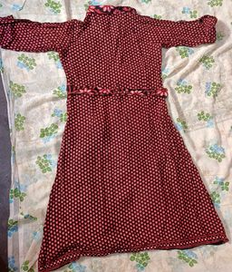 30rs Off On🚚 Dress Front Slit Cut Design