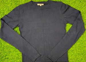 Navy Blue Round Neck sweater
