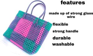 Handmade Multipurpose Utility Plastic Wire Bag