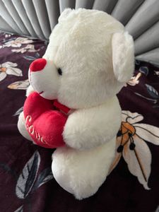 Cute Teddy Bear with Love Heart