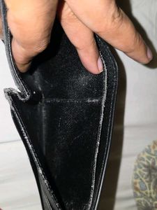 Black Leather Wallet Louis Vuitton