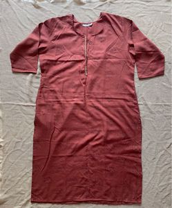 Rust Colour Kurta