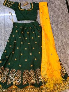 Party Lehenga with blouse and duppatta