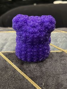 Purple Teddy Bear Decor