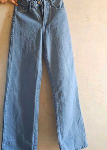 Wide Leg Denim Jeans