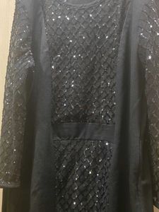 Little Black Sequin Dress