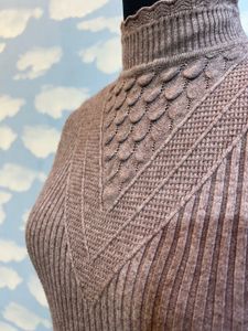 Elegant Turtleneck Knit Top