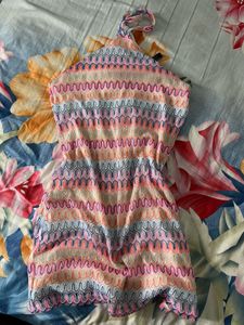 H&amp;M Halter Mini Dress