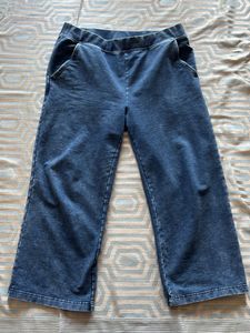 Comfy Women wide leg Denim Pants