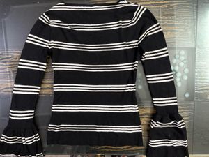 Striped Long Sleeve Top