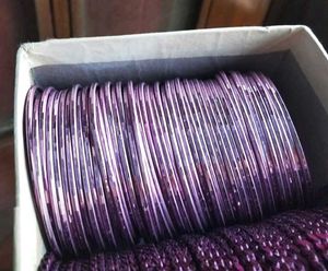 Metallic Cosmic bangles