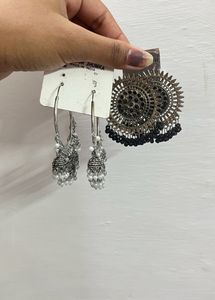 Oxidised Earrings