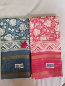 New Brand Designer Party Wear Combo 2 Sarees