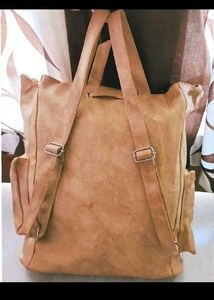 🆕 Beige Backpack 🎒