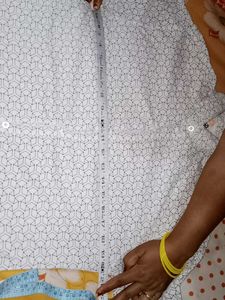 White Colour Check Shirt